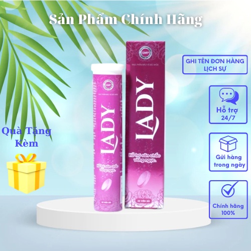 Viên Sủi LADY Tăng Vòng ngực - Hỗ trợ cải thiện vòng ngực - BVA