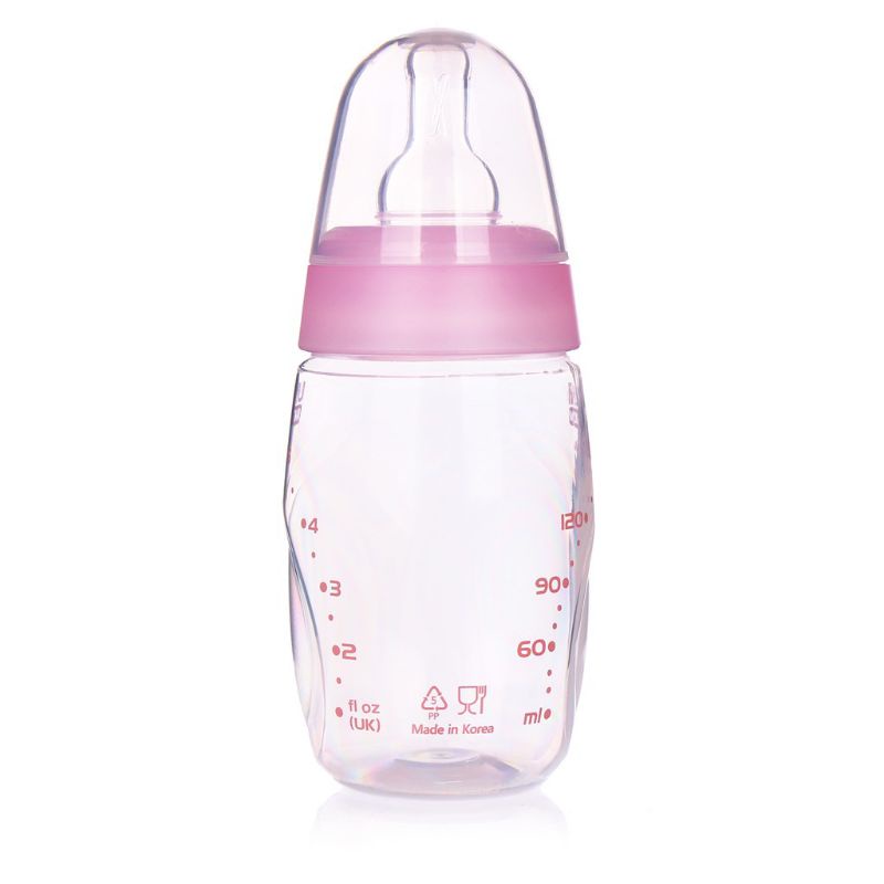 (tách lẻ) Bình sữa Unimom 150ml kèm núm và nắp đậy bình trữ sữa
