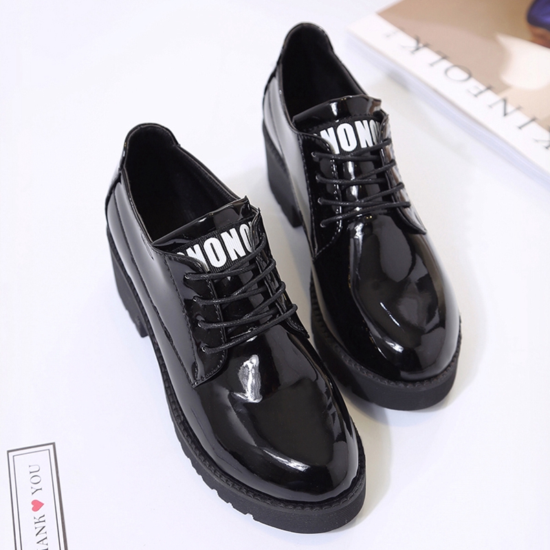 Giày Đế Dày Phong Cách Retro Anh Quốc | BigBuy360 - bigbuy360.vn