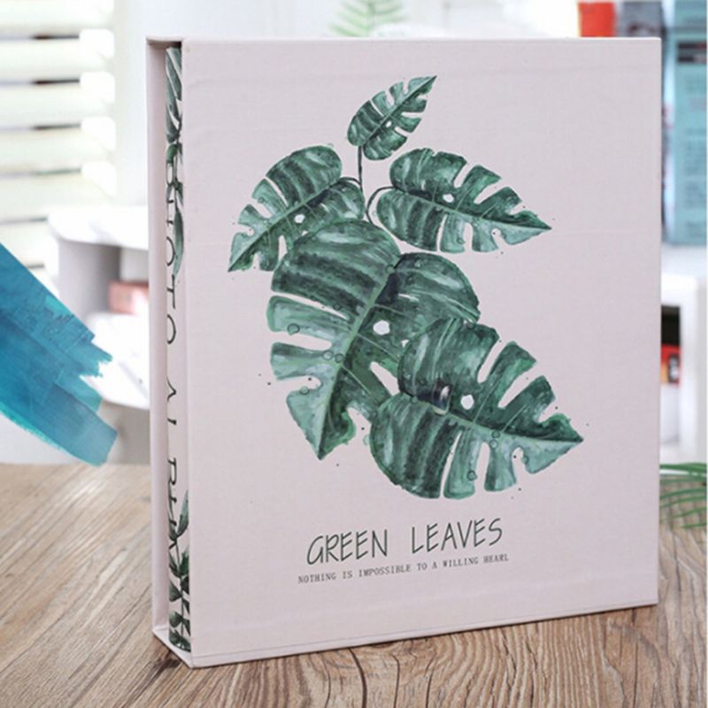 Cuốn album 100 tờ đựng ảnh cỡ lớn 4D dành cho em bé/ gia đình để tự làm kỷ niệm 6 inch