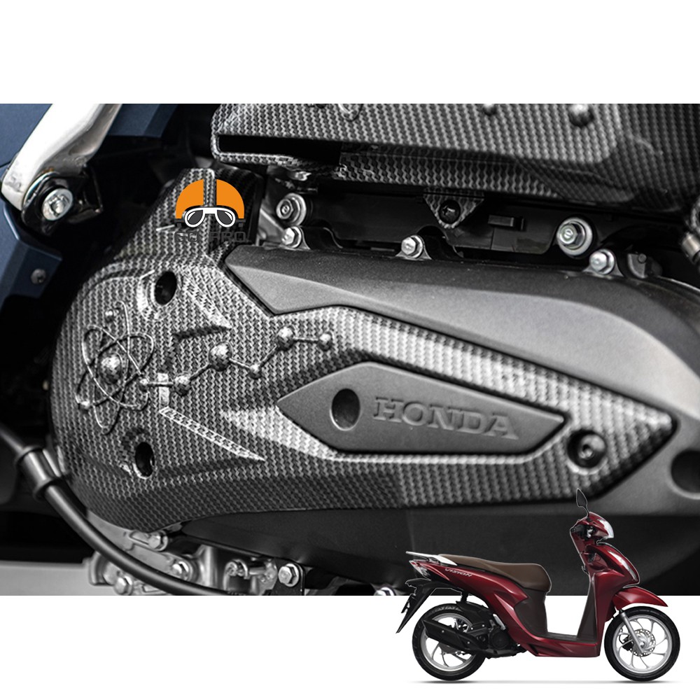 [CHÍNH HÃNG] Ốp Lốc Máy Trước VISION 2021 Nhựa Xi