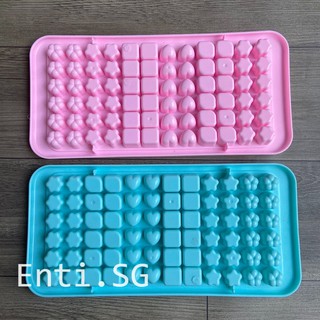 Khuôn Đổ Rau Câu, Khay Thạch 72 viên sao sò tim size nhỏ