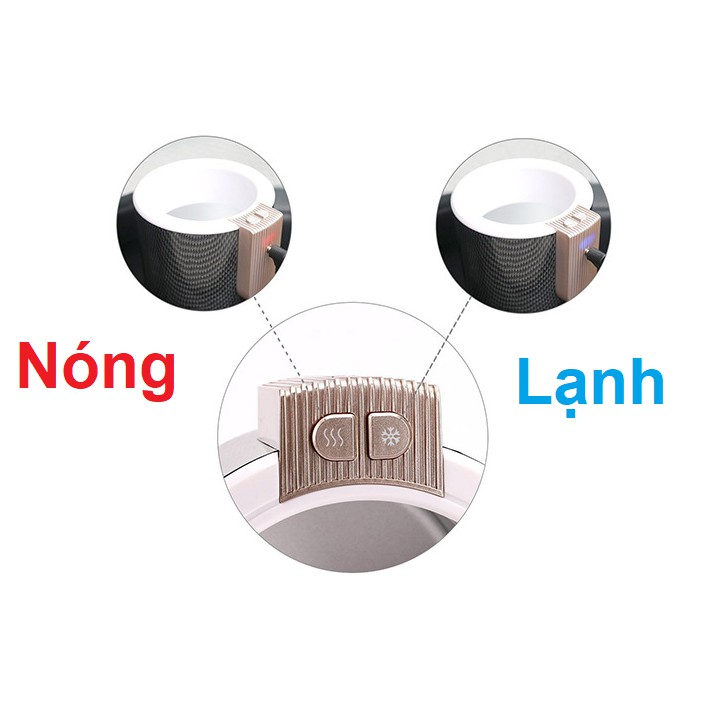 Cốc Làm Nóng Lạnh Trên Xe Hơi - Văn Phòng - Gia Đình - Nóng Lạnh Nhanh Thông Minh Tiện Lợi - Dúng Nguồn 12v