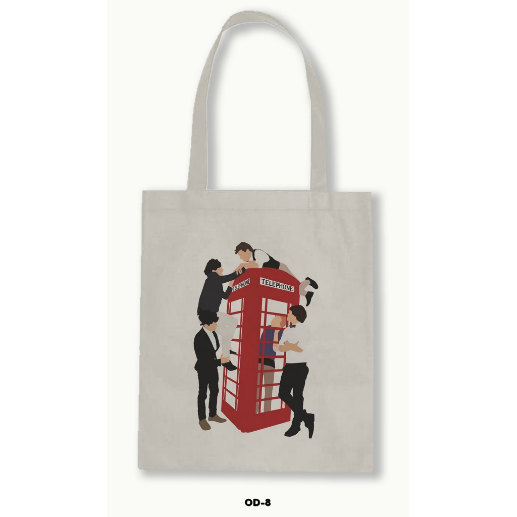 Túi Tote In Hình One Direction. 01