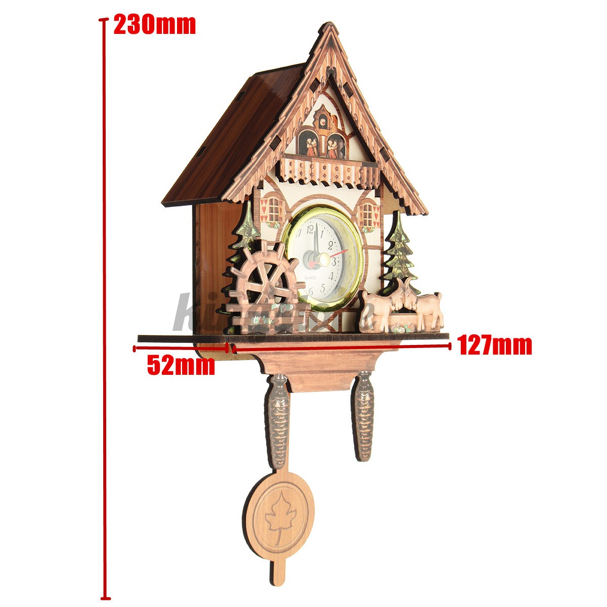 Vintage Cuckoo Clock Wall Alarm Clock
