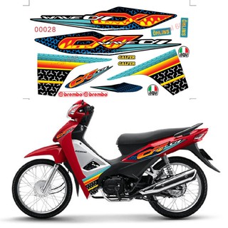 Tem Rời WAVE ALPHA  Zin Wave 2021 Mix Màu Cao Cấp 3 Lớp mẫu 00028 - Decal 86