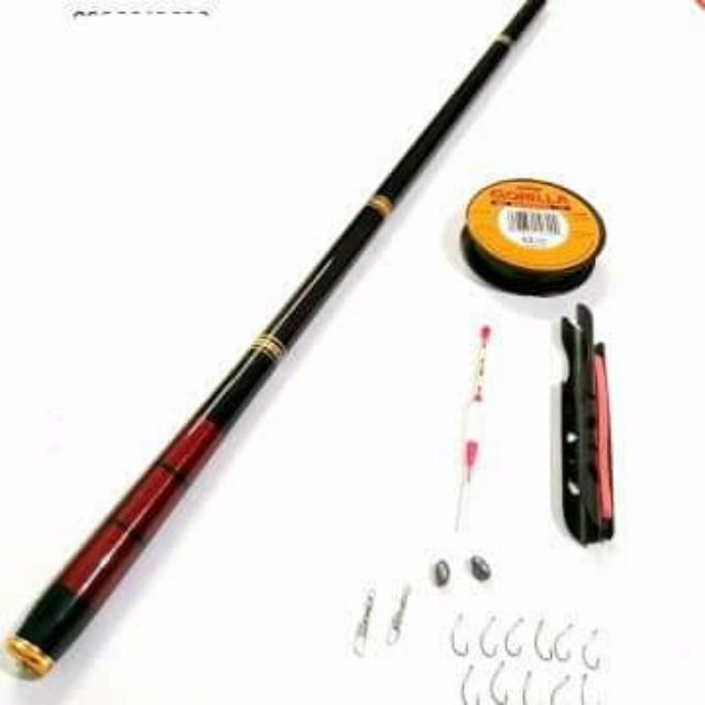 (Rẻ vô địch)Bộ cần đơn SHIMANO 5H từ 3m6 - 6m3