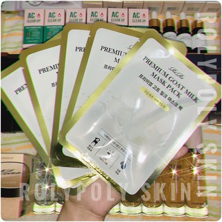 [RPS+Bill] Mặt Nạ Giấy dưỡng trắng da RiRe sữa dê Premium Goat Milk Mask Pack