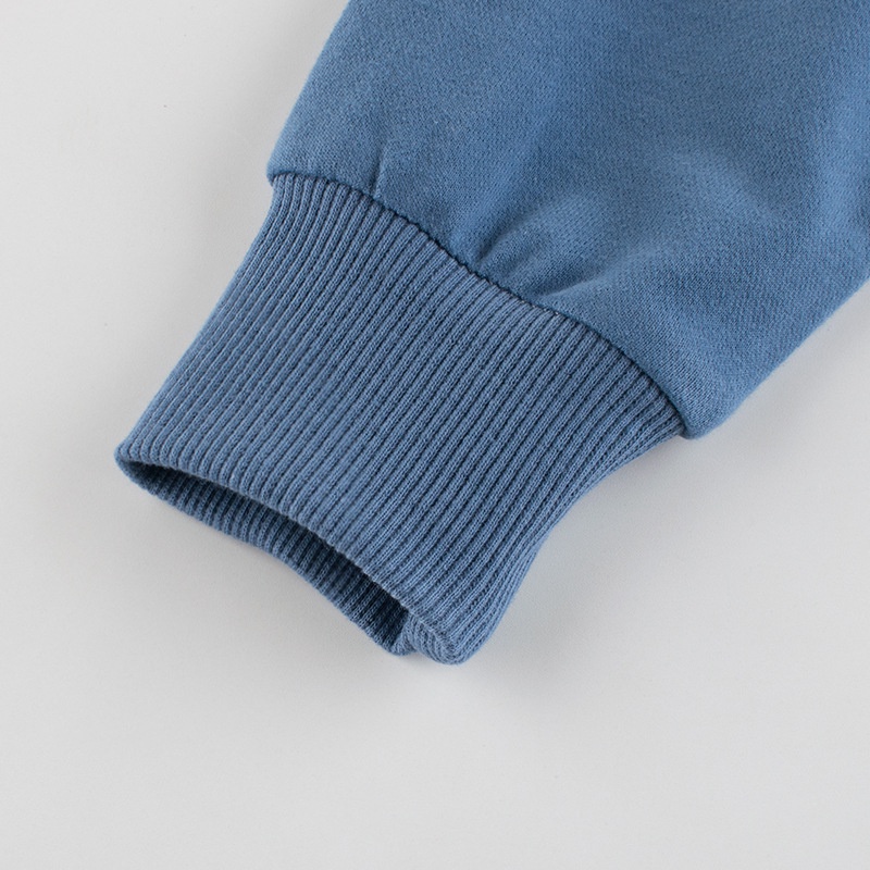 Áo sweatshirt IELGY in hình cá mập tay dài cổ tròn mặc chui đầu cho bé trai