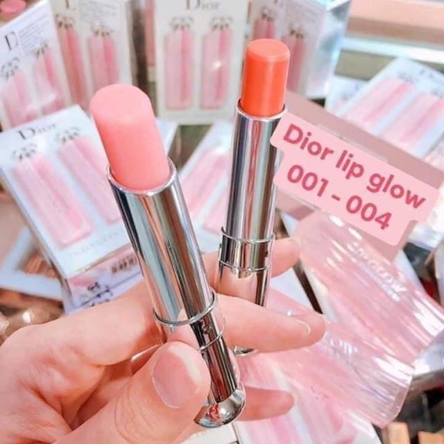 Son Dưỡng Dior Addict Lip Glow_Dior Rouge Matte Lipstick Hàng Chính Hãng 001-004