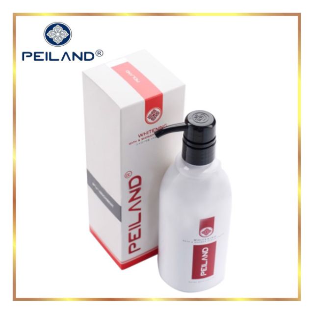 [𝗦𝗔𝗟𝗘] Sữa tắm làm trắng da cao cấp PEILAND 350ml