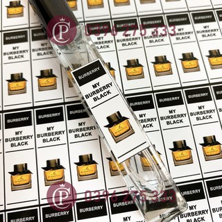 20 tem dán chai mẫu thử nước hoa - Decal bóc dính