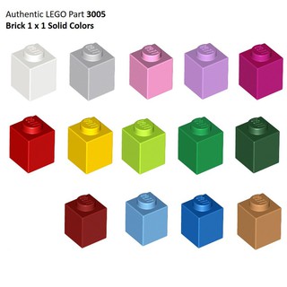 Gạch lắp ghép chính hãng Khối cơ bản 1X1 / Part 3005: Brick 1 x 1