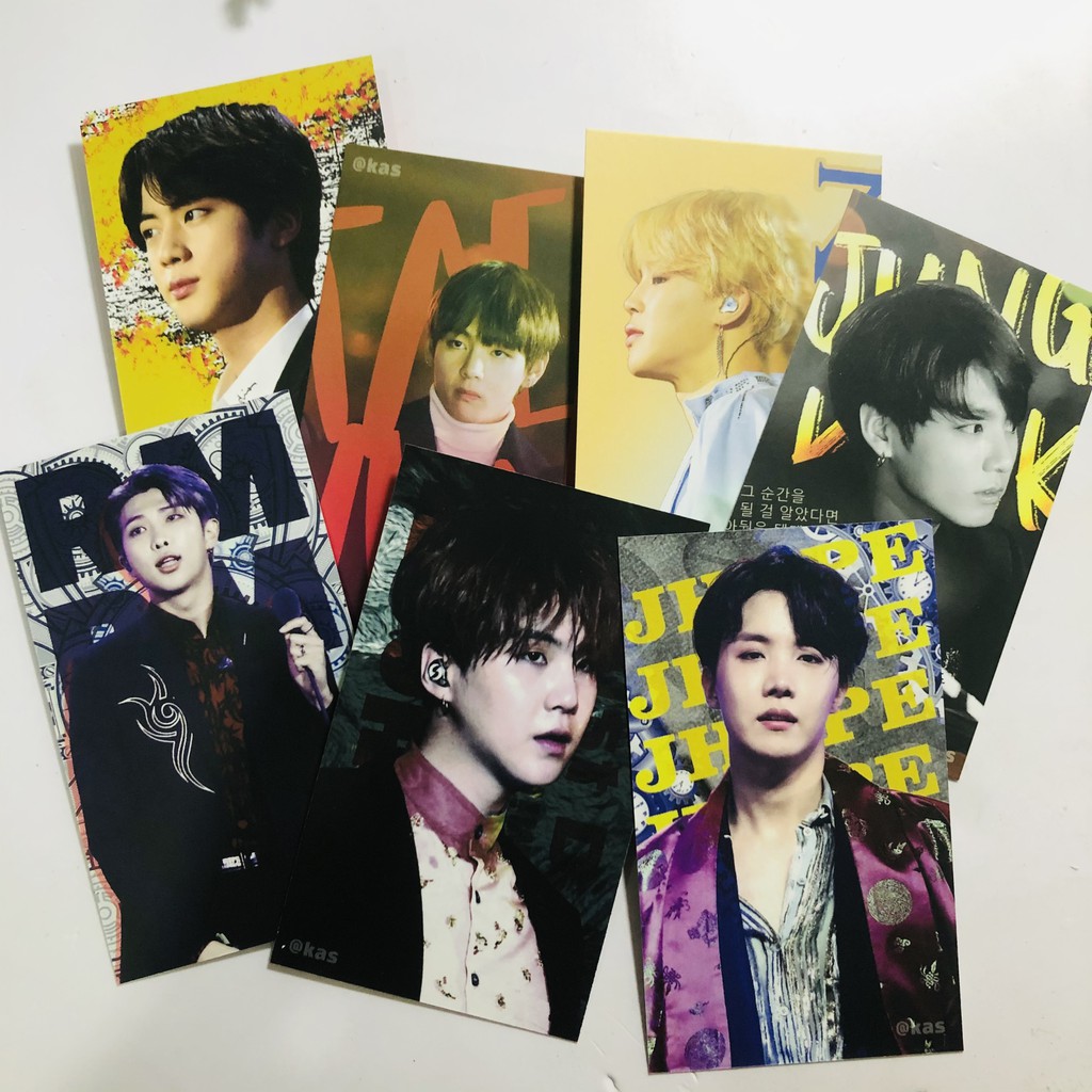 SET 21- 29 HÌNH BTS  DYT91112- BUTTER- 21CARD HỘP THIẾC- VINTAGETICKET- Độc quyền Kpop All Stars