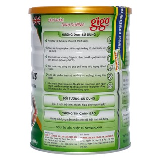 SỮA BỘT GIGO GAIN PLUS 900G