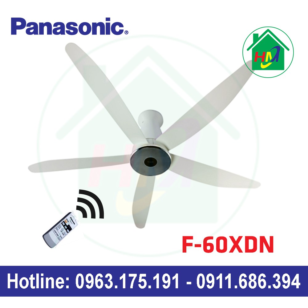 Quạt Trần 5 Cánh Panasonic cao cấp F-60XDN