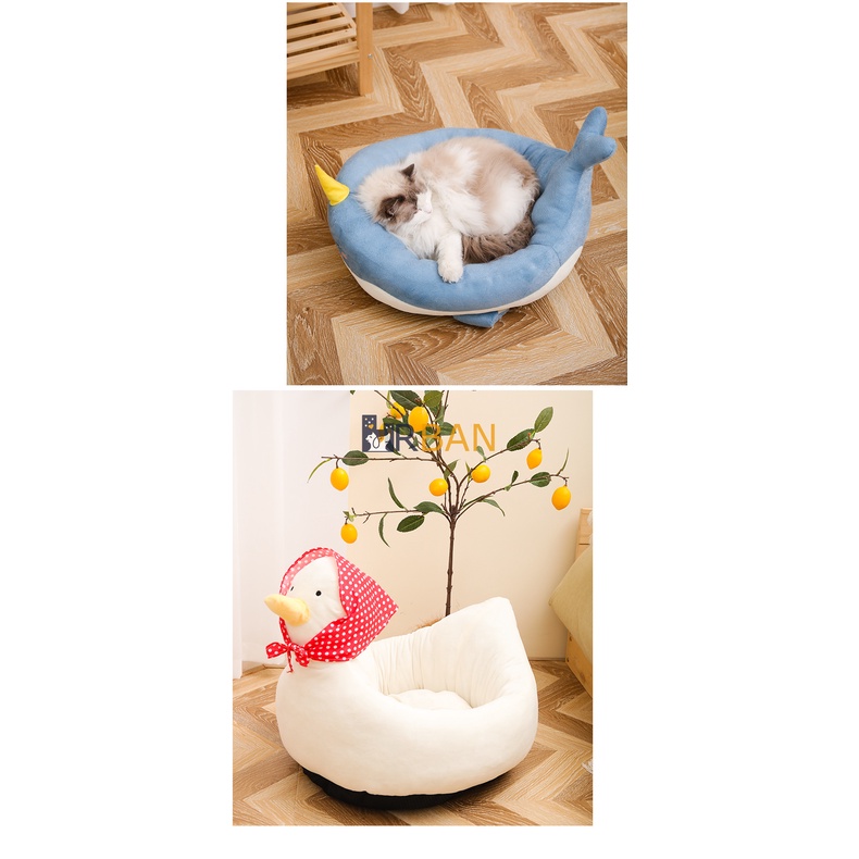 𝗨𝗿𝗯𝗮𝗻_𝗖𝗿𝗮𝘇𝘆 𝗽𝘂𝗽𝗽𝘆_đệm/ổ nệm ngủ hình dáng vui nhộn cho thú cưng
