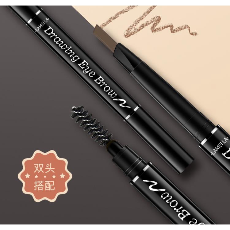 Bút Kẻ Lông Mày Hai Đầu Không Thấm Nước Lâu Trôi Trang Điểm Tự Nhiên | BigBuy360 - bigbuy360.vn