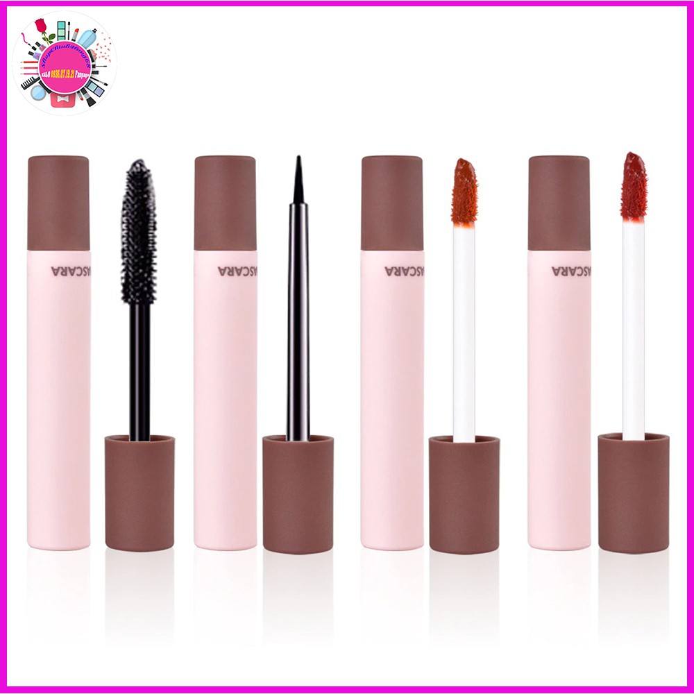 Set Trang Điểm PRO LIGHT: 1 Mascara + 1 Kẻ Mắt + 2 Son Lì của Feng Hang Hot Trend 2021 | BigBuy360 - bigbuy360.vn