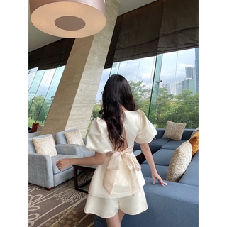 Áo tafta phối nơ DAISY TOP