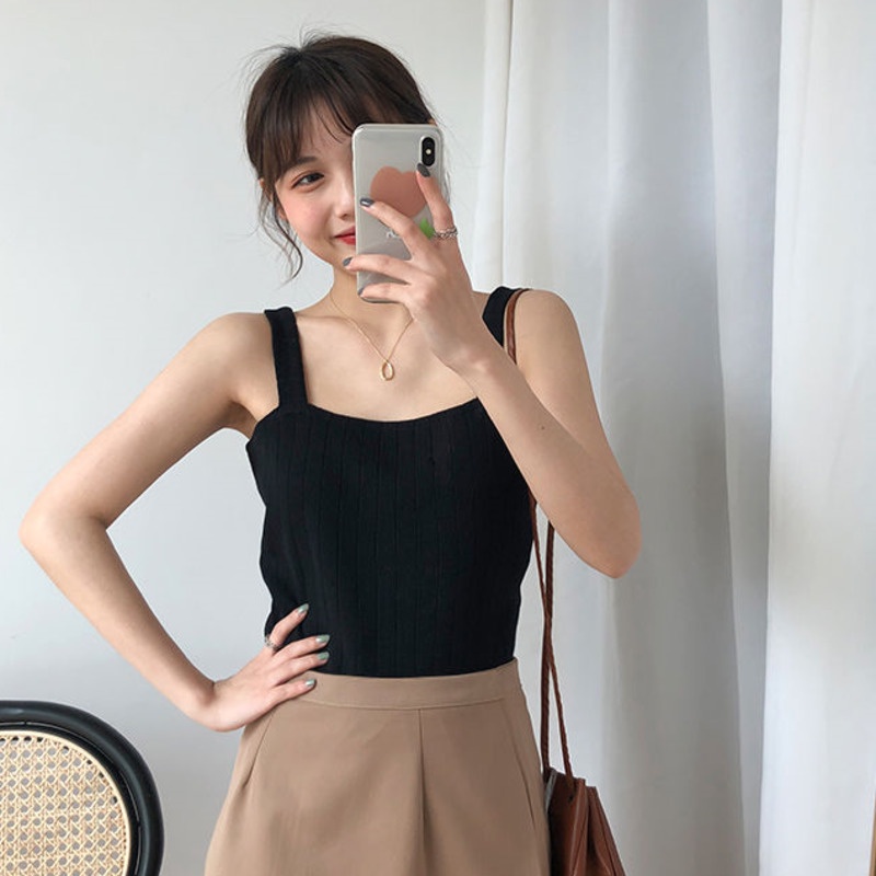 Áo sát nách Pure Cube thời trang Hàn Quốc cá tính trẻ trung