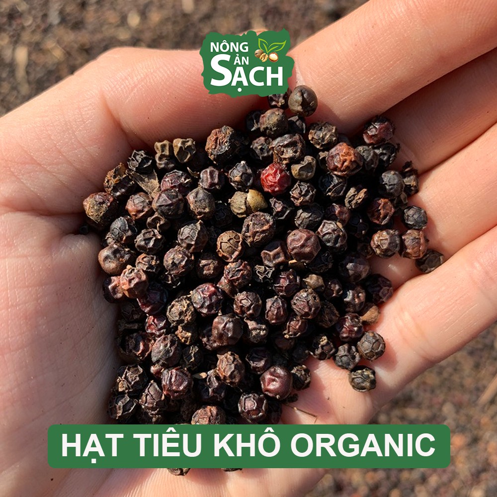 Hạt Tiêu Sạch Organic Bình Phước Chín Đỏ Phơi Khô