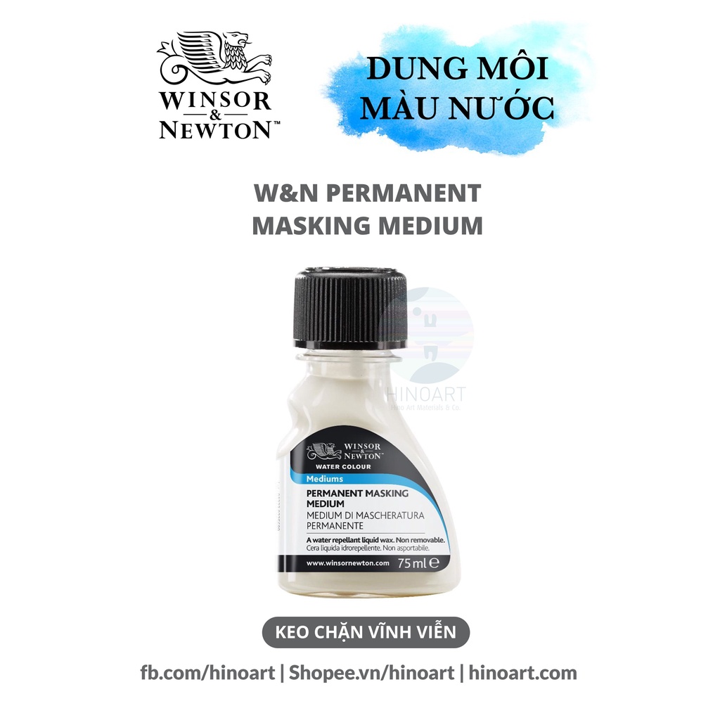 [SUMMER] Keo chặn màu nước Winsor &amp; Newton (75ml)