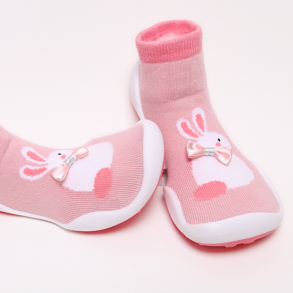 (3-5 TUỔI) MADE IN KOREA GIÀY TẤT CHO BÉ LITTLE BUNNY