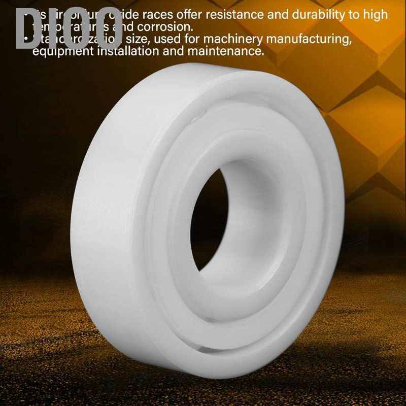 6001 High Precision Full Ceramic ZrO2 Ball Bearing 12x28x8mm