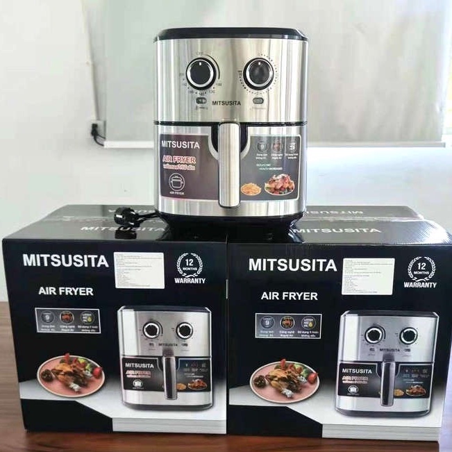Nồi chiên không dầu MITSUSITA 9L,12L Thái Lan Siêu Tiện Lợi Bảo Hành Chính Hãng 12 Tháng