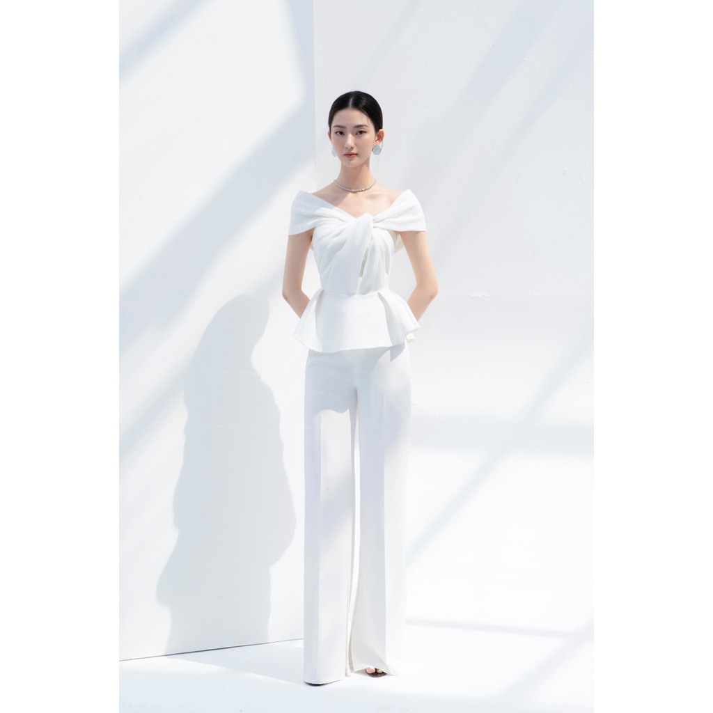 DeNio - Quần suông xẻ gấu