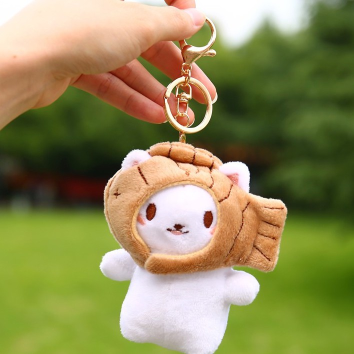 Móc Khóa Mèo Con Dễ Thương, Móc khoá cài balo