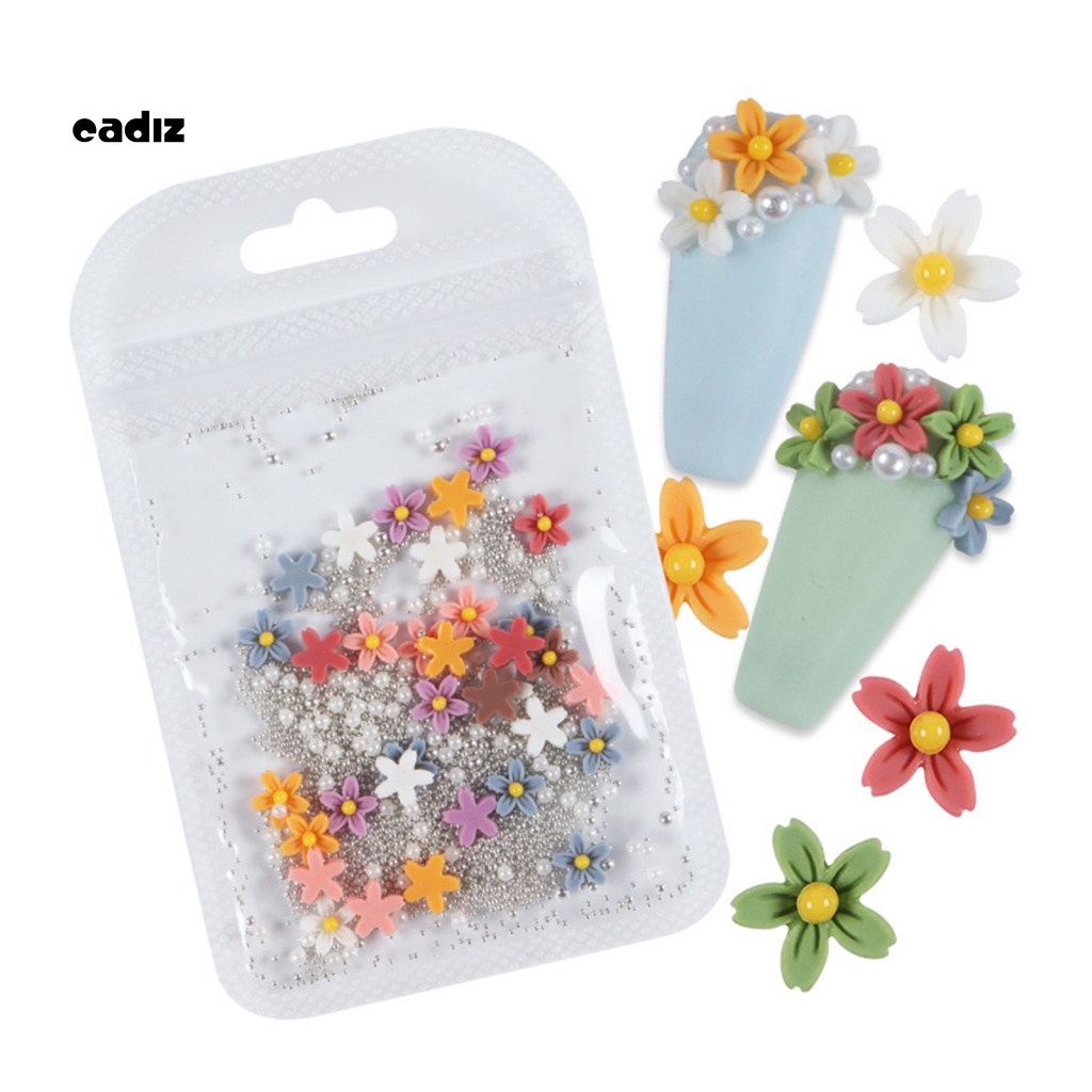 Phụ Kiện Trang Trí Móng Tay Sang Trọng Hình Hoa Ba Chiều