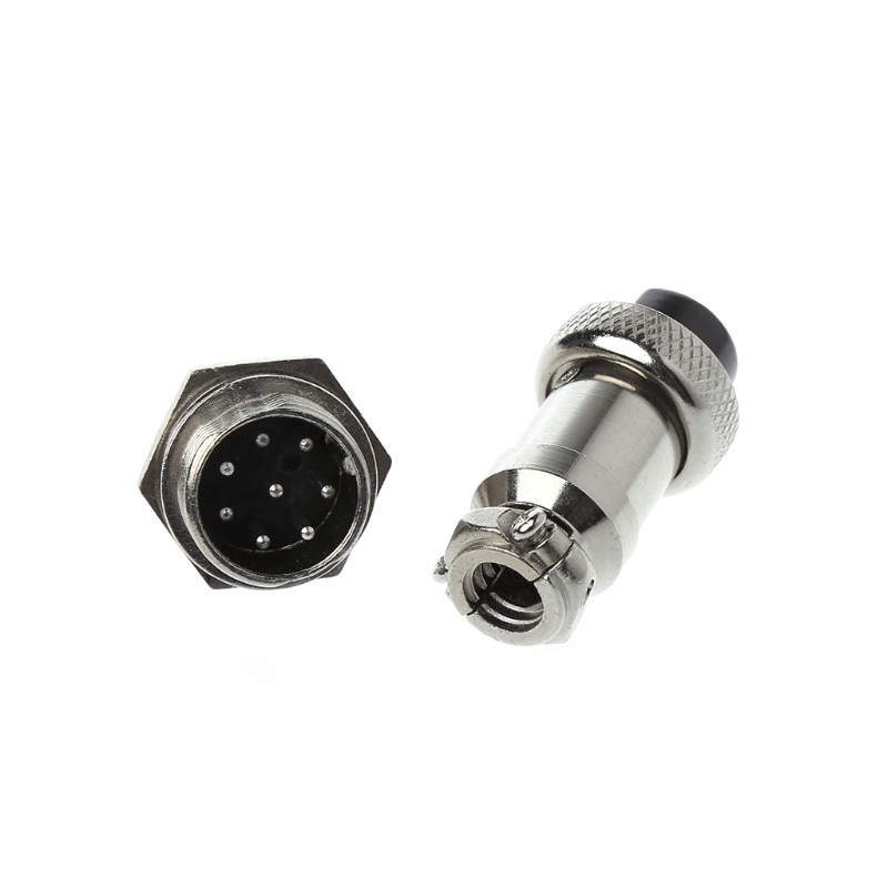 Đầu Nối Dây Điện 16mm 2 3 4 5 6 8 9 Pin GX Bằng Kim Loại