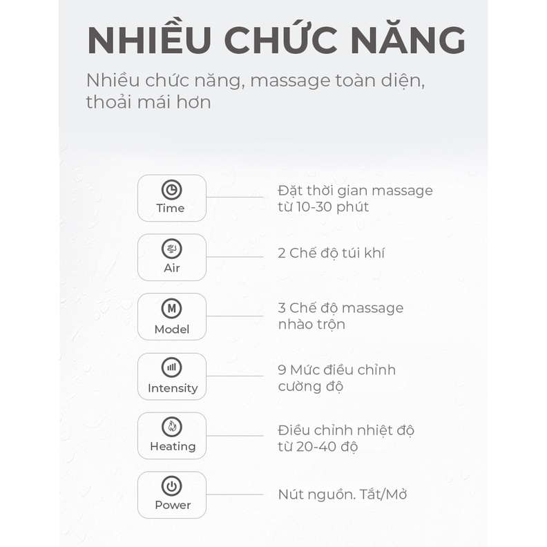 Máy Massage Chân NEPROCK Rung Xung Điện Bấm Huyệt, Thiết Bị Mát Xa, Trị Liệu, Thư Giãn, Giảm Mệt Mỏi