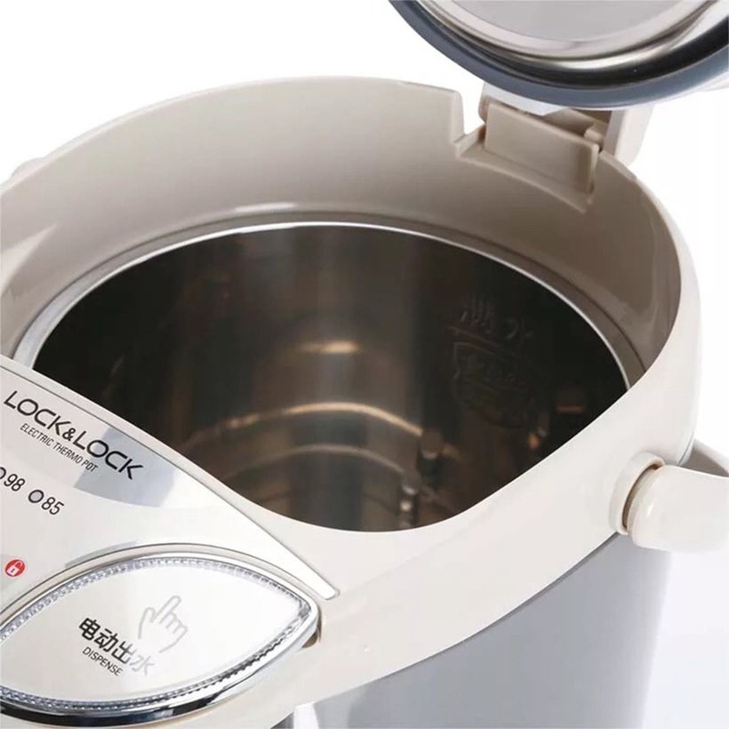 Bình thủy điện Lock&Lock Eletric Thermo Pot 5L, 220V,750W, 50Hz -Màu Beige [EJK583BEG]