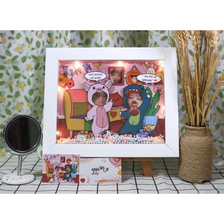 Quà tặng khung ảnh 3D scrapframe