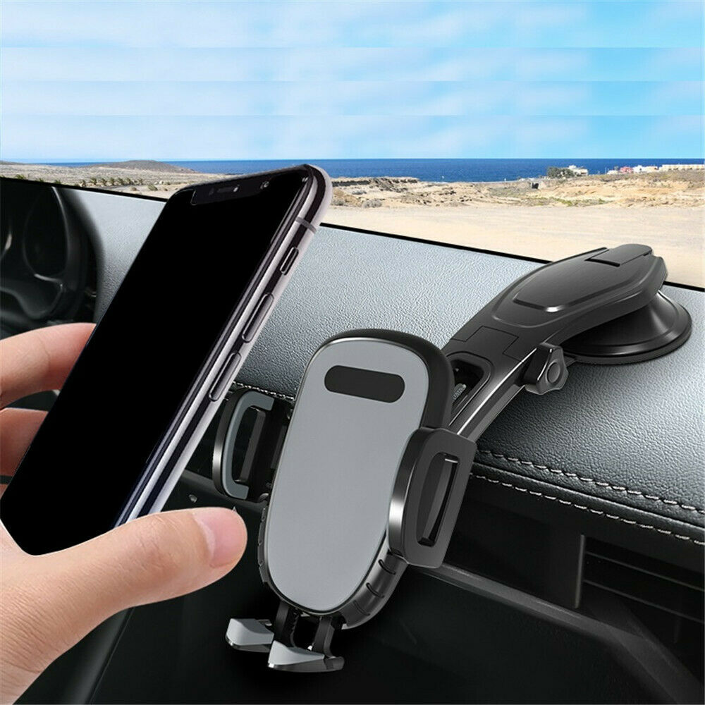 Universal Windshield Car Phone Mount Dashboard Car Phone Holder with Suction Cup Cradles for Samsung Smartphone GPS navigation