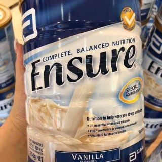 SỮA ENSURE ÚC HỘP 850gr