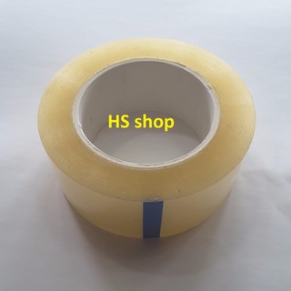 Cuộn băng dính(Băng keo) trong loại 330gr, Lõi nhựa siêu mỏng, rộng 4,5cm - NPP HS shop
