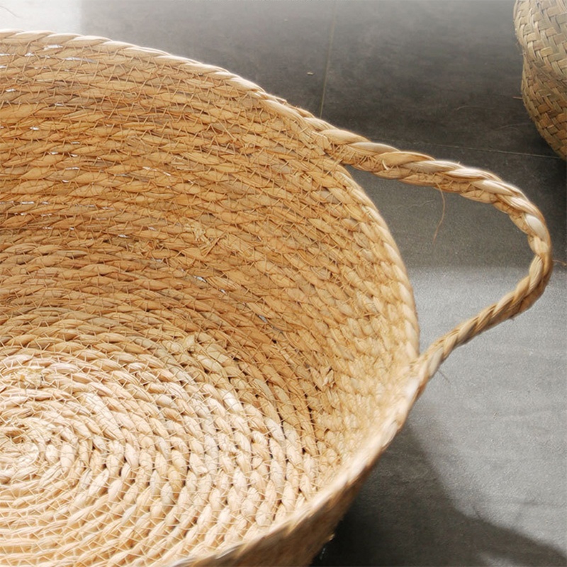 Giường Ngủ / Ghế Sofa Bằng Rơm Đan Tự Nhiên Thoáng Khí Cỡ Nhỏ / Vừa Sang Trọng Cho Mèo