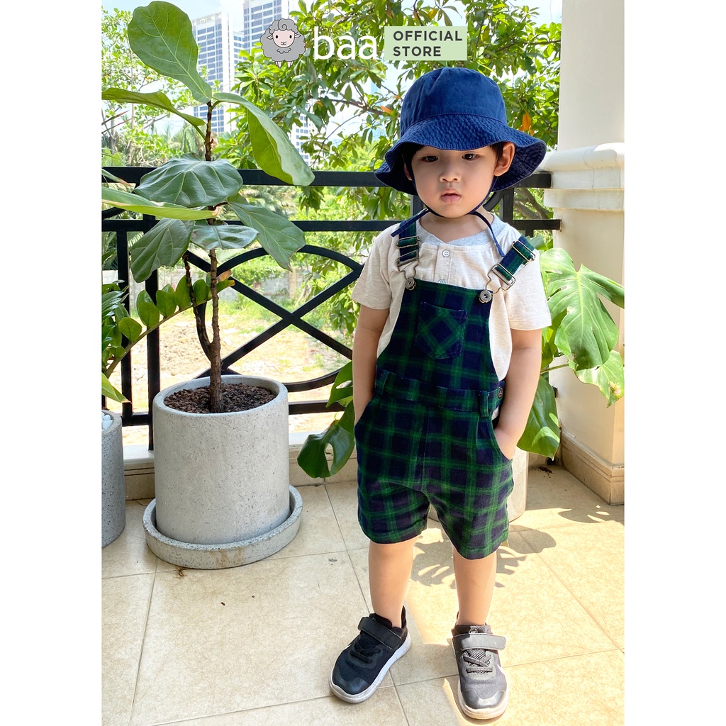 Jumpsuit short BAA BABY cho bé trai từ 1-7 tuổi - BT-QU08N