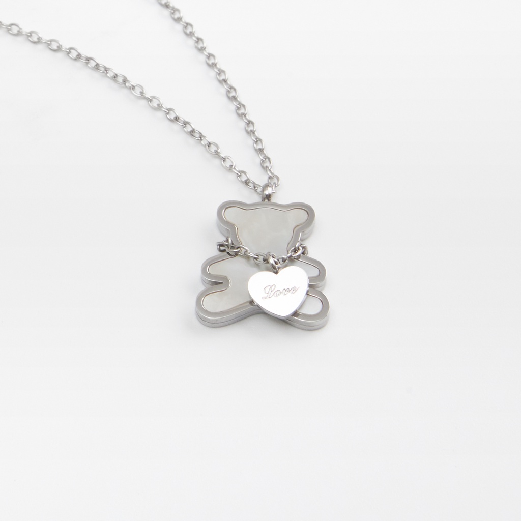 Dây chuyền CDE Teddy in love Necklace Silver CDE6002SV