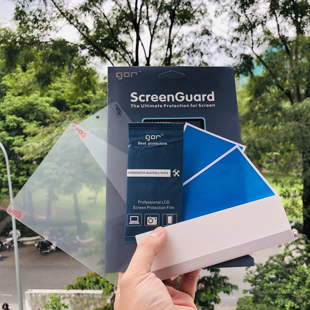 Bộ Dán Dẻo GOR Dành Cho Samsung Galaxy Z Fold 3 5G, Galaxy Z Fold 4 5G 1, Mặt Trong, 1 Mặt Ngoài - Hàng Chính Hãng