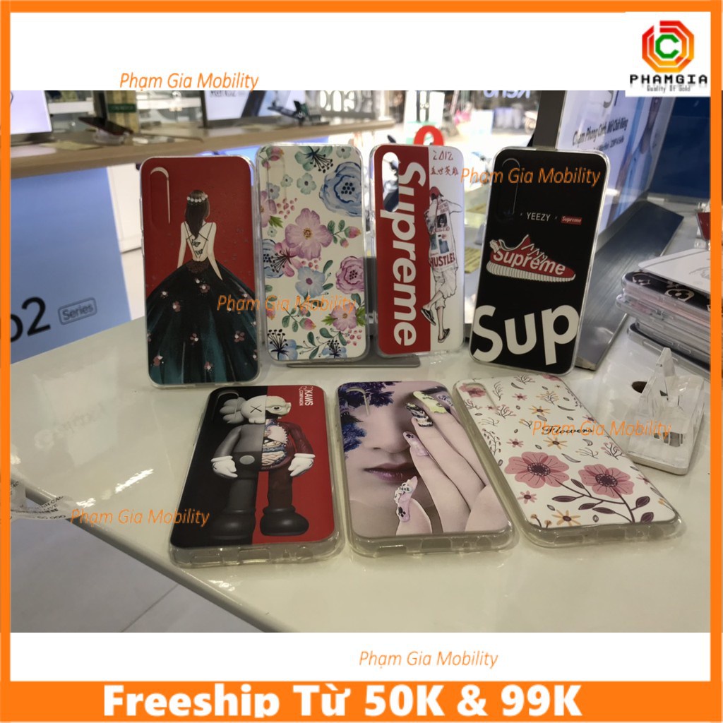 Ốp lưng thời trang Vsmart Live dẻo bền, supreme, cô gái