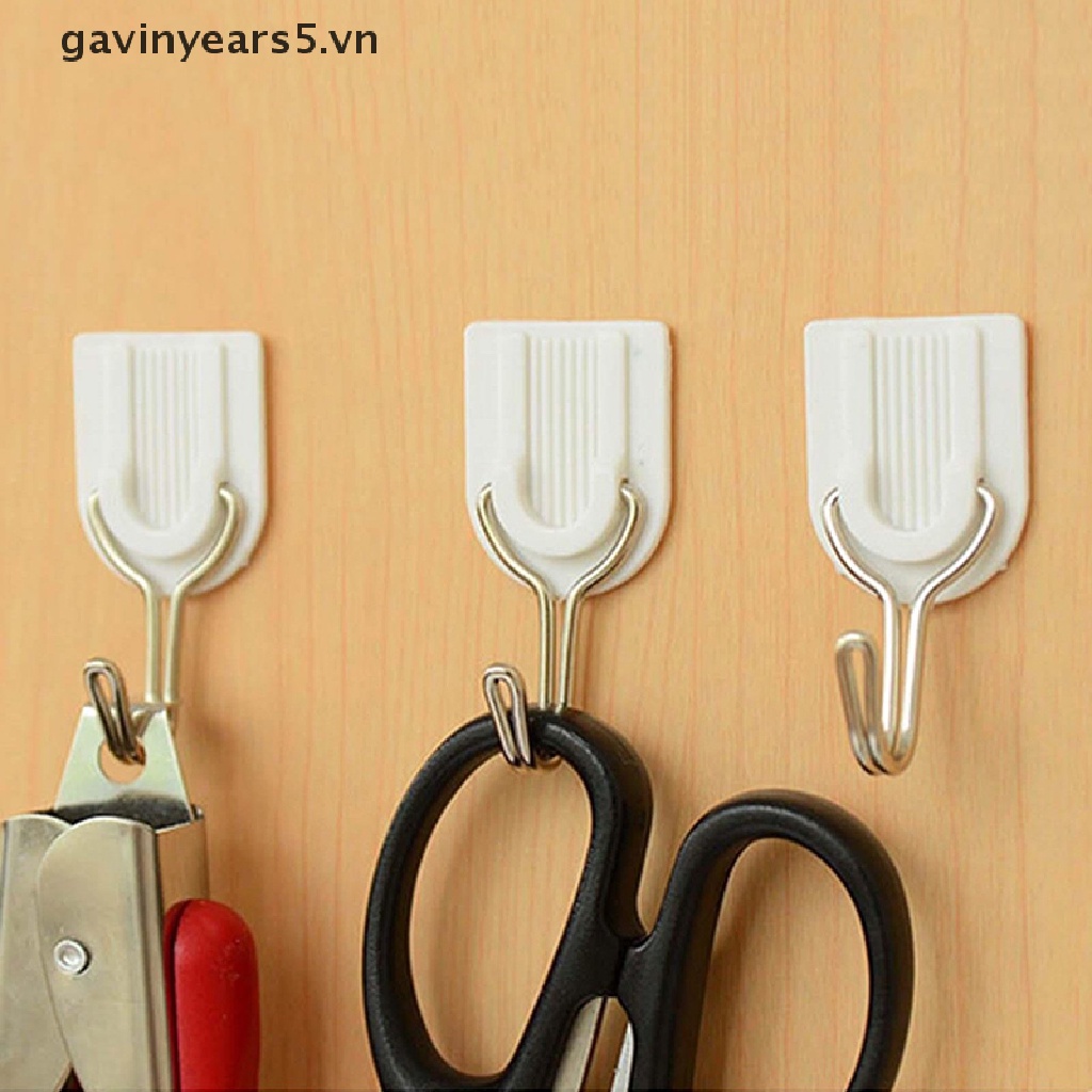 6 Móc Treo Đồ Dán Tường Tiện Lợi