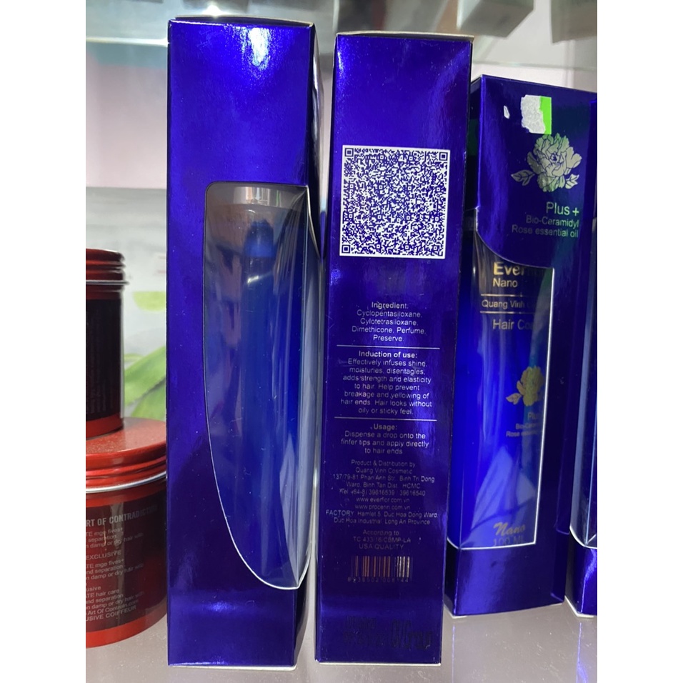 Tinh dầu bóng tóc Everflor Nano