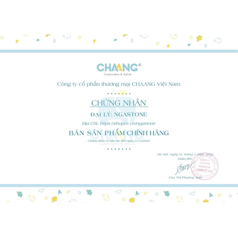 Chaang - [ XẢ ] Áo gile có mũ cho bé trai bé gái hãng Chaang