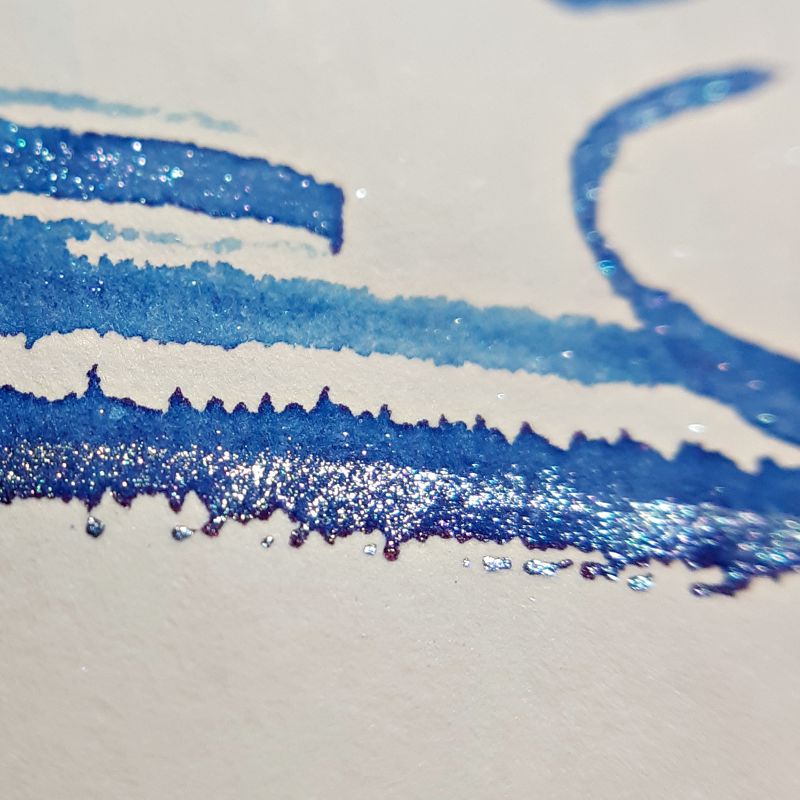 Mực bút máy Diamine Shimmering - Blue Pearl - Lọ 50ml