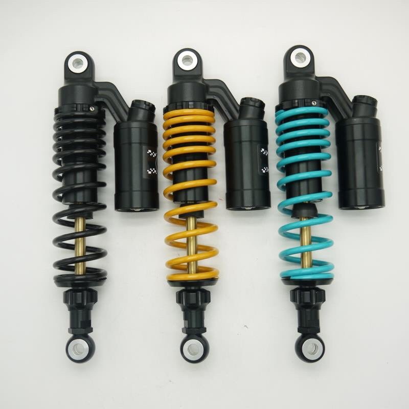 Phuộc sau Asiro bình dầu đen , ty vàng cho wave /Sirius